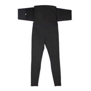 Custom Trousers Yoga Long Leggings Tummy Control Fitness Workout Wear Outfits Breathable Hooks Waist Trainer Leggings for Ladies