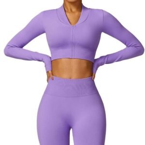 Wholesale Fitness Yoga Wear Seamless Workout Women Gym Sets Customized Logo Printing Support Custom Logo Yoga Set